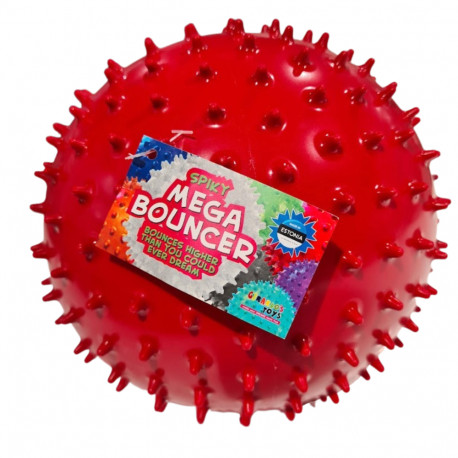 Gerardo's Toys nagadega mega põrkepall 15 cm, erinevad värvid