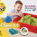 Gerardo's Toys Secret Sand modelleerimisliiv Lossi komplekt alusega, 5 osa 750 g