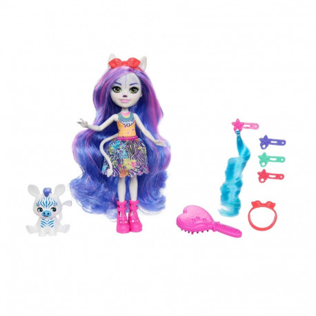 Enchantimals® juuksenukk - sebra