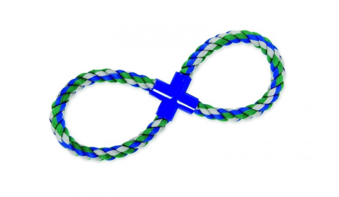 FLOSSYROPE 8-RING BLUE/GRN 36