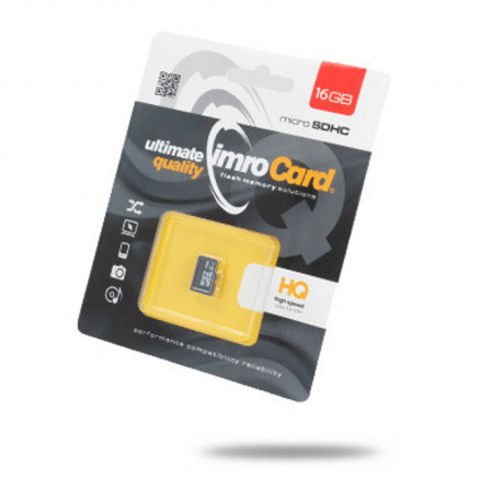 Imro memory card microSDHC 16GB C10 UHS-I