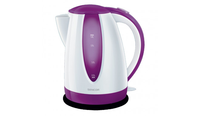 Water kettle Sencor, white/violet