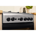 Gas stove with electric oven Indesit IS5G1PMXE