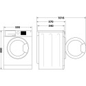 Pesumasin-kuivati Whirlpool FFWDB864369SVEE