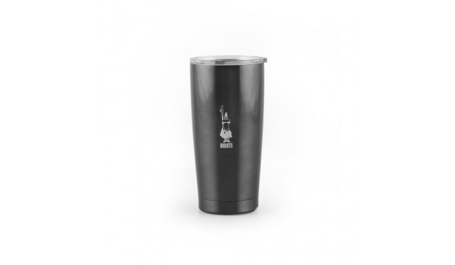 Mug Bialetti TO GO! 550ml, stainless steel, grey