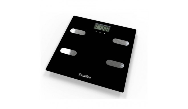 Electronic bathroom scale Fitness Black Terraillon 14464