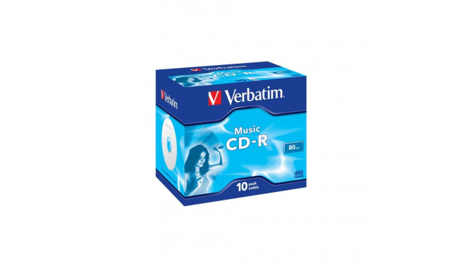 Verbatim CD-R 80 min 10tk (43365)