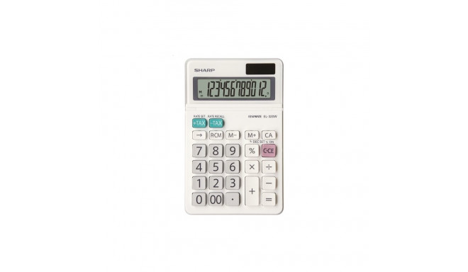 SHARP CALCULATOR DESKTOP 12D ELSIMATE EL320WB