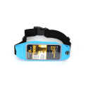 PLATINET WAIST BAG WITH SMARPTHONE WINDOW BLUE