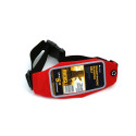 PLATINET WAIST BAG WITH SMARPTHONE WINDOW RED