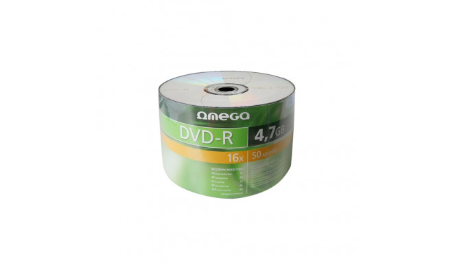 Omega DVD-R 4.7GB 16x 50tk tornis (40933)