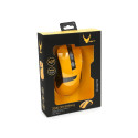 MOUSE OMEGA VARR OM-270 GAMING 1200-1600-2400-3200DPI YELLOW [41785]