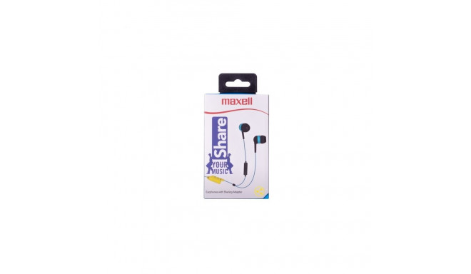 MAXELL EARPHONES EB SHARE BLUE 303991.00.CN
