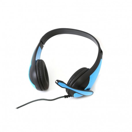 FREESTYLE HI-FI STEREO HEADSET + MIC + ADAPTER 2-1 FH4008 BLUE [42676]