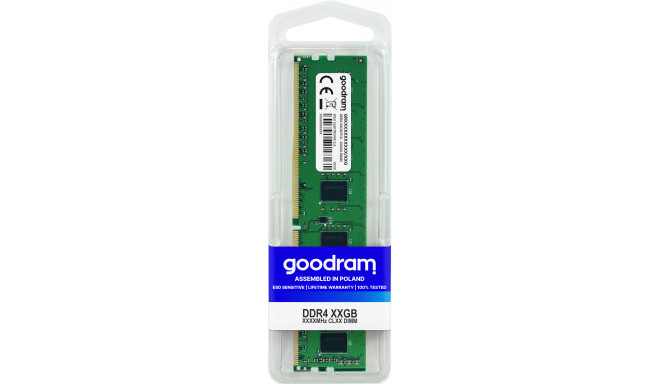 GOODRAM 16GB [1x16GB 3200MHz DDR4 CL22 DIMM]