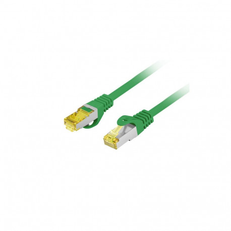 PATCHCORD CAT.6A S/FTP LSZH CU 2M GREEN FLUKE PASSED LANBERG