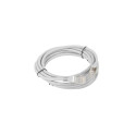 PATCHCORD CAT.5E FTP 3M GREY FLUKE PASSED LANBERG