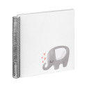 WALTHER KIDS ALBUM WIRE-O 25X25 CM ELEPHANT HEARTING