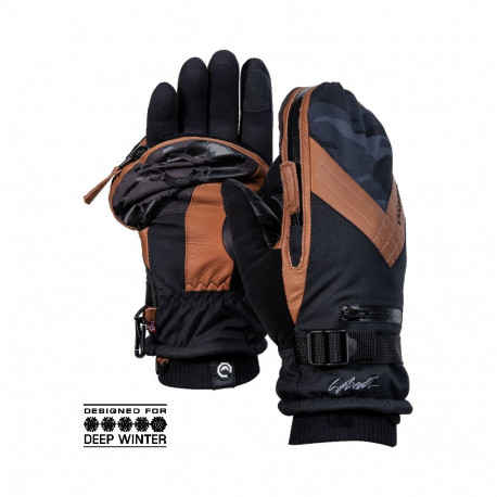 Vallerret Skadi Zipper Mitt PSP Brown M