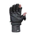 VALLERRET HATCHET LEATHER PHOTOGRAPHY GLOVE BLACK XS