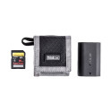 THINK TANK CF/SD + BATTERY WALLET, BLACK/GREY