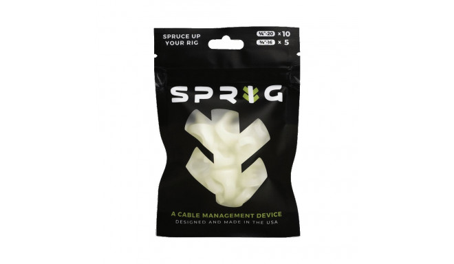 Sprig Glow in the dark Value pack 10x 1/4” Sprigs + 5x 3/8” Big Sprigs