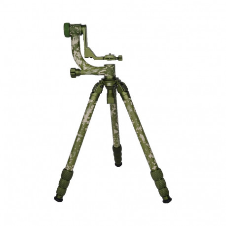 Sirui tripod Carbon CT-3204 + CH20 gimbal head, camouflage