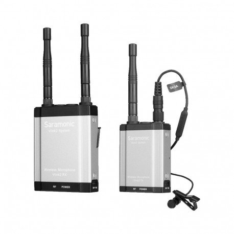 Saramonic juhtmevaba kahesuunalise sidega mikrofonisüsteem Vlink2 Kit1 2.4GHz (TX+RX)