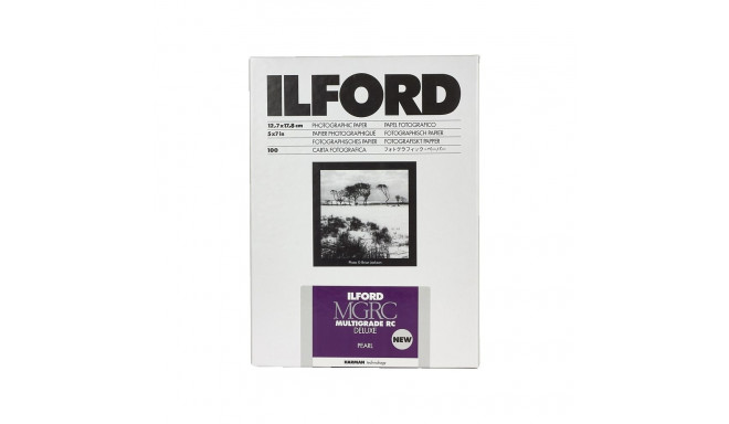 Ilford black&white photo paper Multigrade RC Deluxe Pearl 20.3x25.4cm 100 sheets
