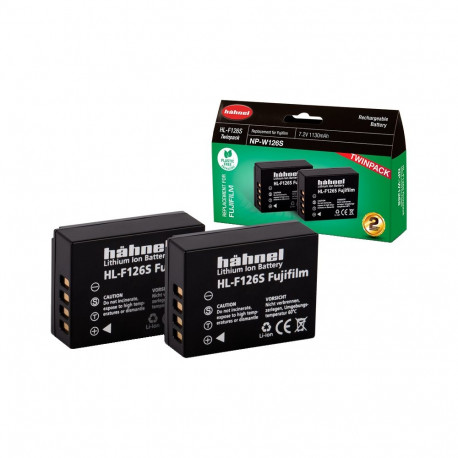 Hähnel Battery Fujifilm HL-F126s / NP-W126S Twin Pack
