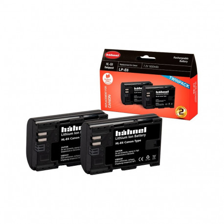 Hähnel Battery Canon HL-E6NH / LP-E6NH Twin Pack