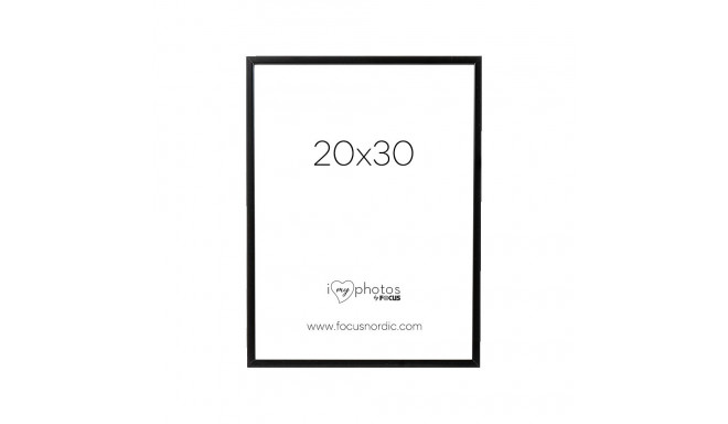 Focus Rock Black 20x30