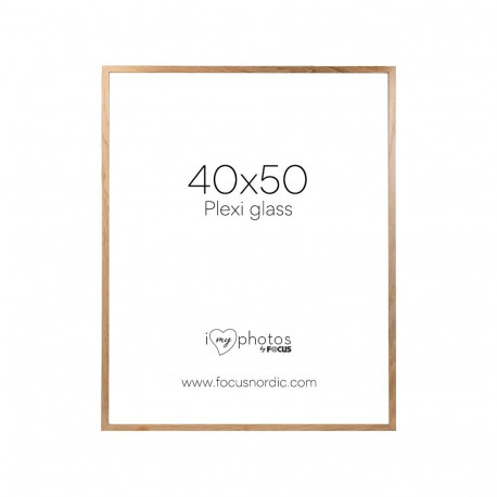 Focus pildiraam Soul 40x50 pleksiklaas, tammespoon