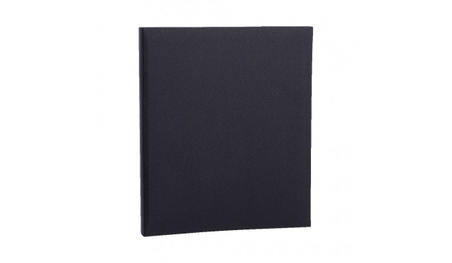 Focus Base Line Canvas Ringbinder Black