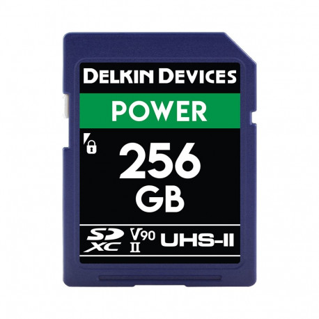 Delkin SDXC Power 2000X UHS-II U3 (V90) R300/W250 256GB