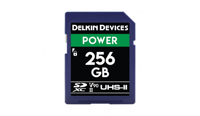 DELKIN SDXC POWER 2000X UHS-II U3 (V90) R300/W250 256GB