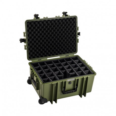 BW Outdoor Cases Type 6800 / Bronze green (divider system)