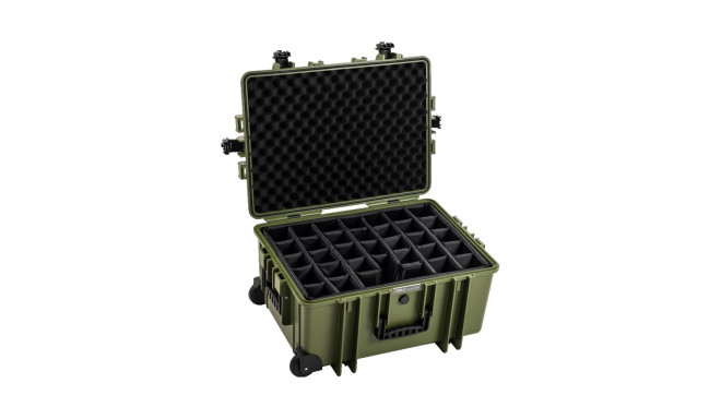 BW OUTDOOR CASES TYPE 6800 / BRONZE GREEN (DIVIDER SYSTEM)