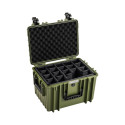 BW OUTDOOR CASES TYPE 5500 / BRONZE GREEN (DIVIDER SYSTEM)