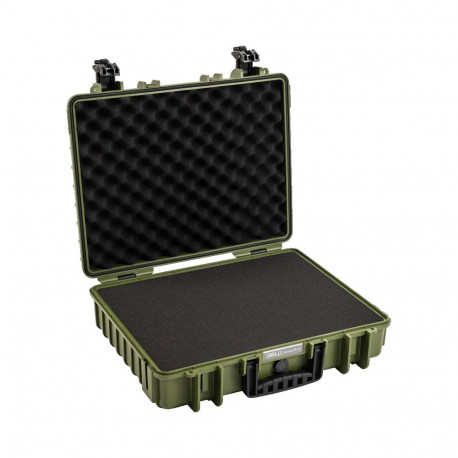 BW kaitsekohver Type 6040 ruudustatud vahtplastiga, pronksroheline