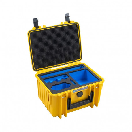 BW Outdoor Case Type 2000 for DJI Osmo Action 3 / Yellow