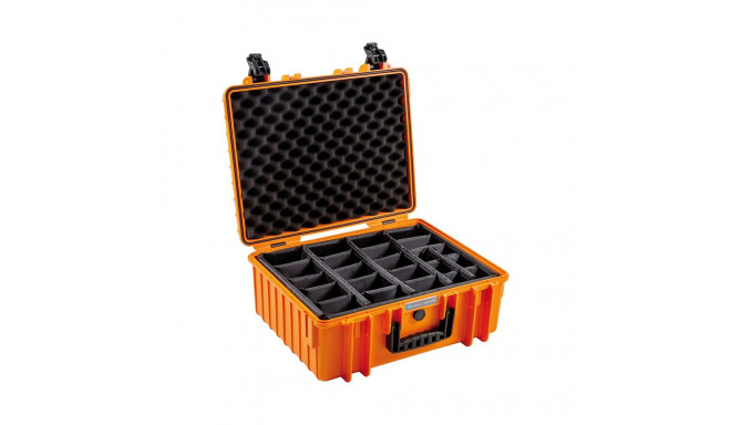 BW Outdoor Cases Type 6000 / Orange (divider system)