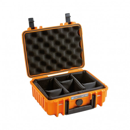 BW Outdoor Cases Type 1000 / Orange (divider system)