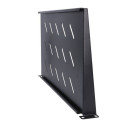 Shelf for hanging rack caninet 1U 350mm 19-inches black