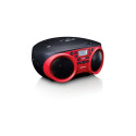 Boombox LENCO SCD-501 with bluetooth -red