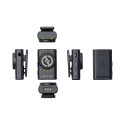 HOLLYLAND LARK M2 COMBO - WIRELESS LAVALIER MICROPHONE (DUO,SHINECHARCOAL)