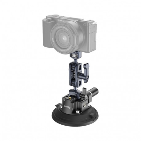 SmallRig 4236 4" Suction Cup Camera Mounting Support Kit for Vehicle Shooting