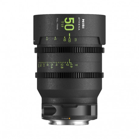 NiSi kinoobjektiiv Athena Prime 50mm T1.9 E-Mount