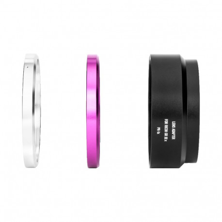 NiSi objektiivi adapter ja rõngakorgid Ricoh GR IIIx