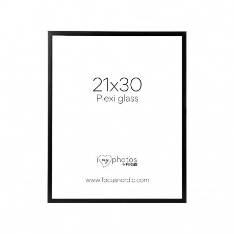 Focus raam Soul 21x30 Plexi, must